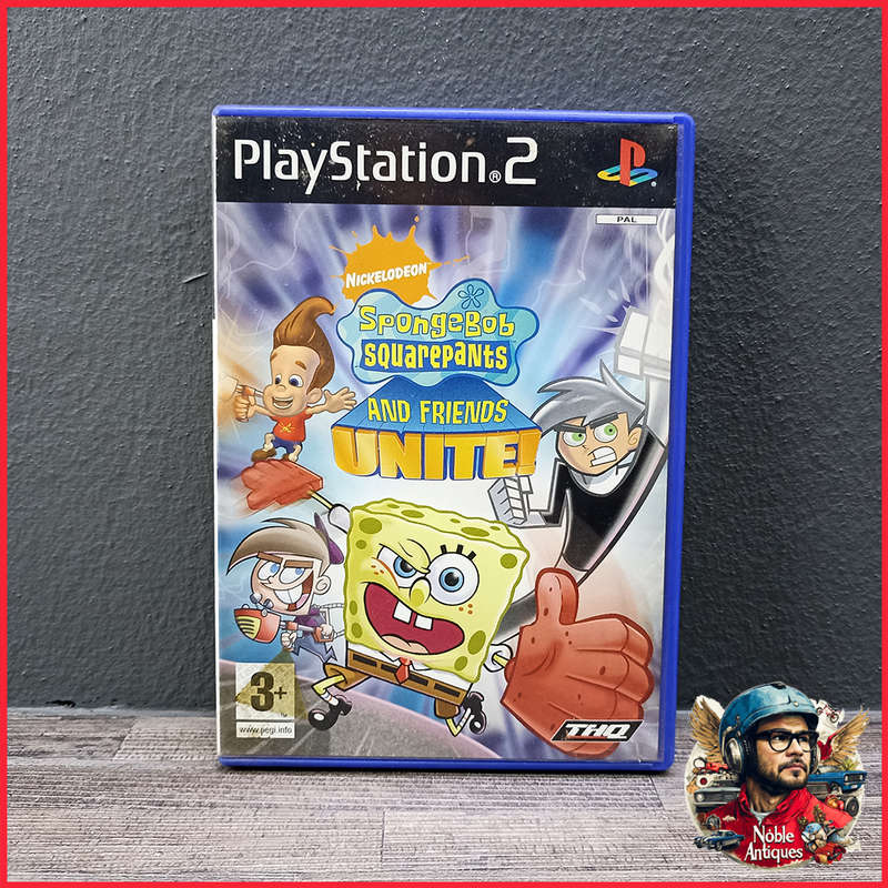 Ps2 Spongebob Squarepants And Friends Unite