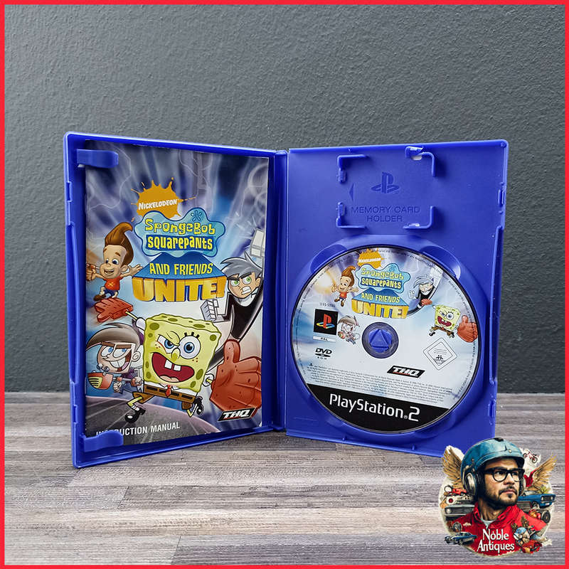 Ps2 Spongebob Squarepants And Friends Unite