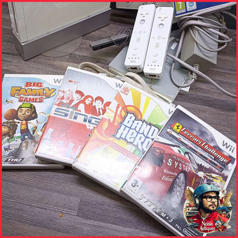 Large Working Wii Console and Games Collection Note: No TV Cable