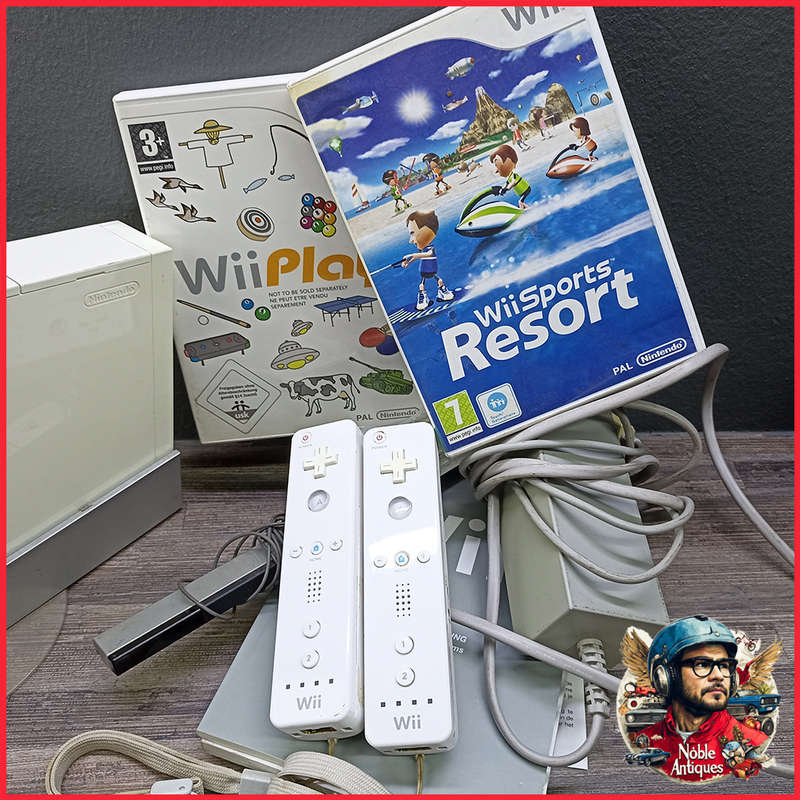 Large Working Wii Console and Games Collection Note: No TV Cable