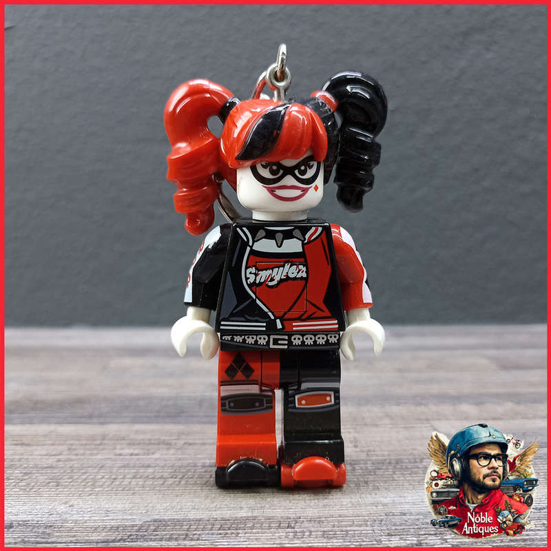 Original Lego LEDLIGHT Harley Quinn Key Chain and Light