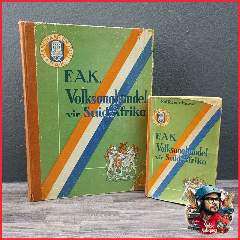 Vintage 1940-1950'sDie FAK Volksangbundels Vir Suid Afrika