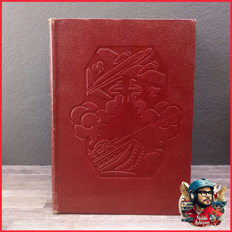 Embossed The War in Pictures WWII 5 Volume Set