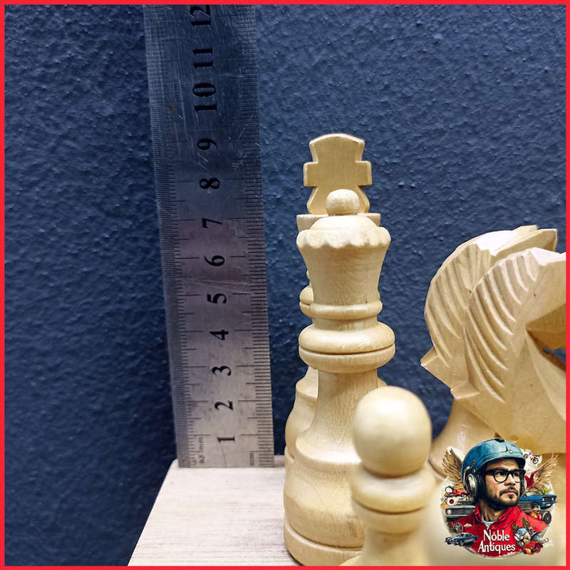 Original Wood Boxed Hand Crafted Wood Chess Set