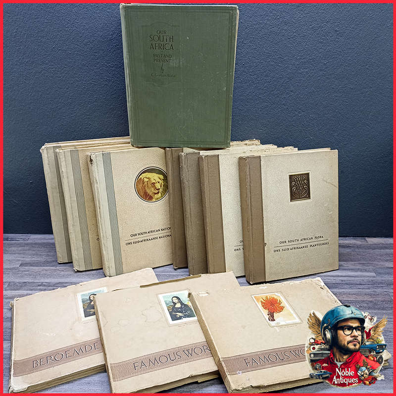 Large Collection of Pre 60s South African Cigarette Card Books