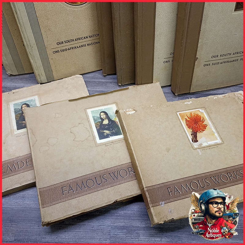 Large Collection of Pre 60s South African Cigarette Card Books