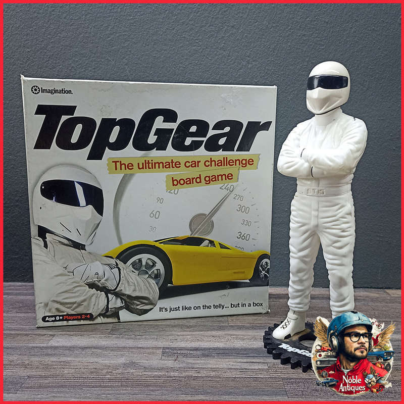 Complete Boxed Top Gear Board Game and STIG Figure