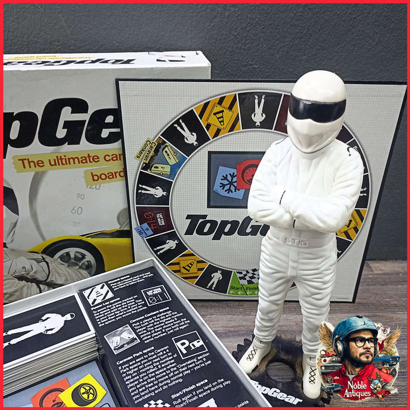 Complete Boxed Top Gear Board Game and STIG Figure