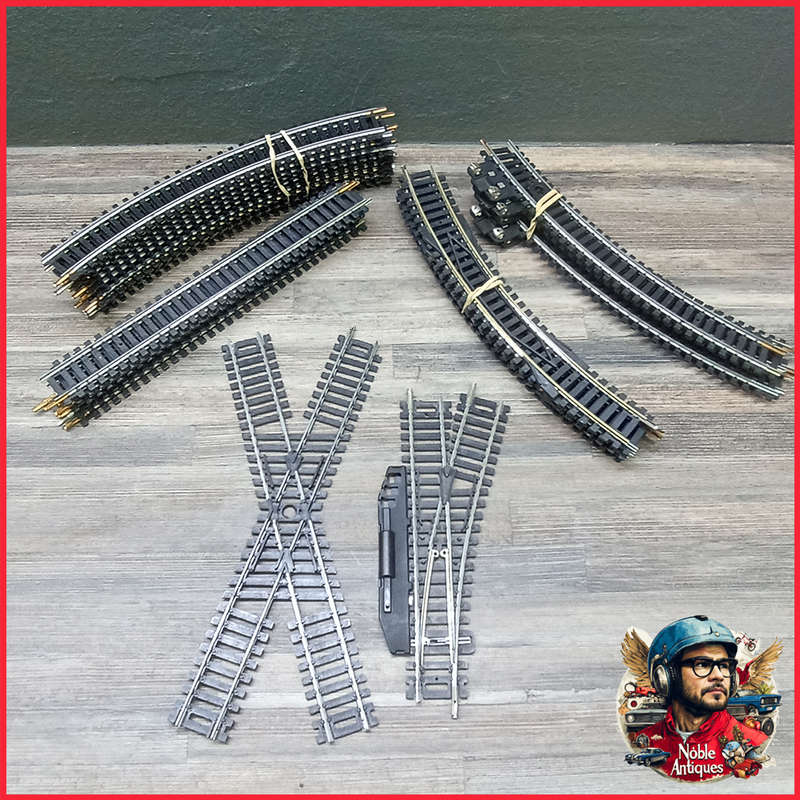 Large HO Scale LIMA Train Tracks, Like New