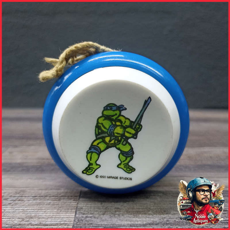 Original Vintage 1990 Mirage Studios Ninja Turtle Yo-Yo, Fantastic Condition