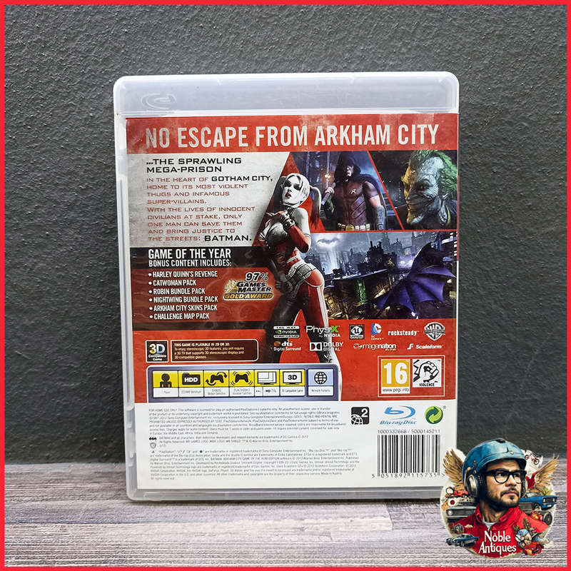PS3 Batman Arkham City Game of the Year Edition