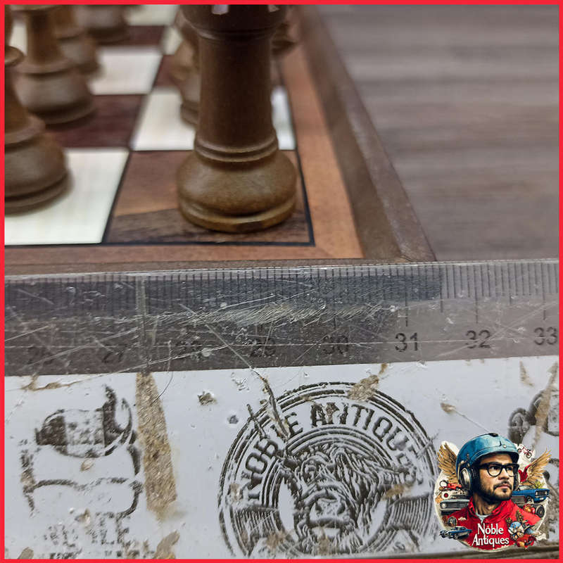 Foldable Detailed Chess Set, Made in Japan
