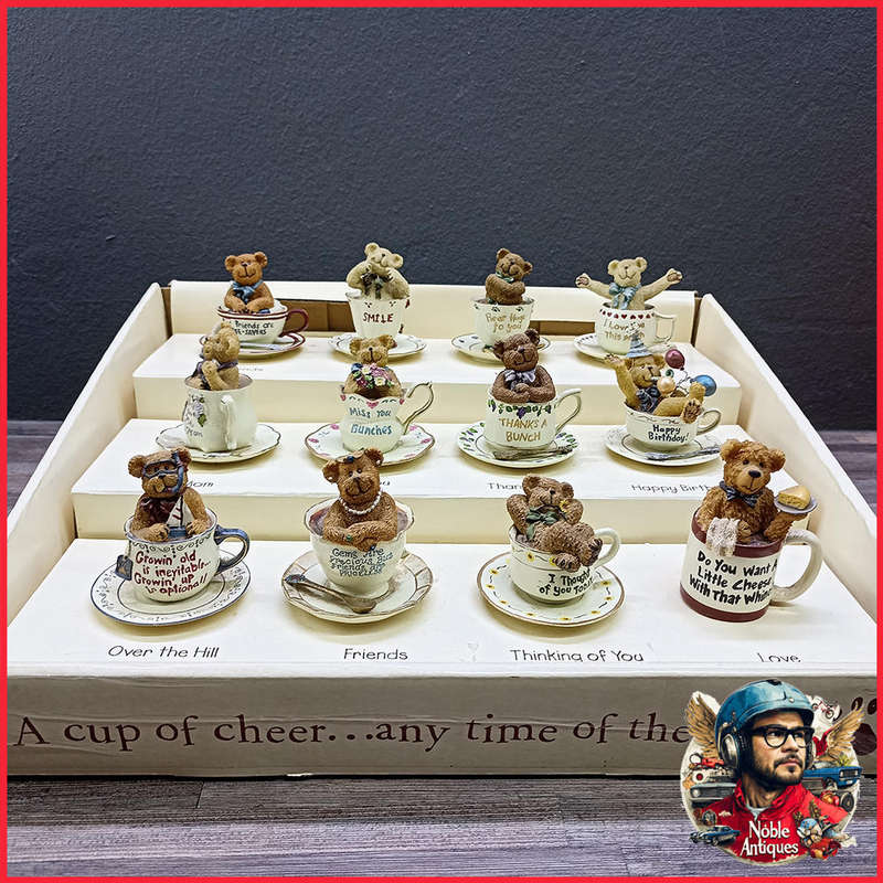 12x Boyd's Bear Teabearies Collection Store Display