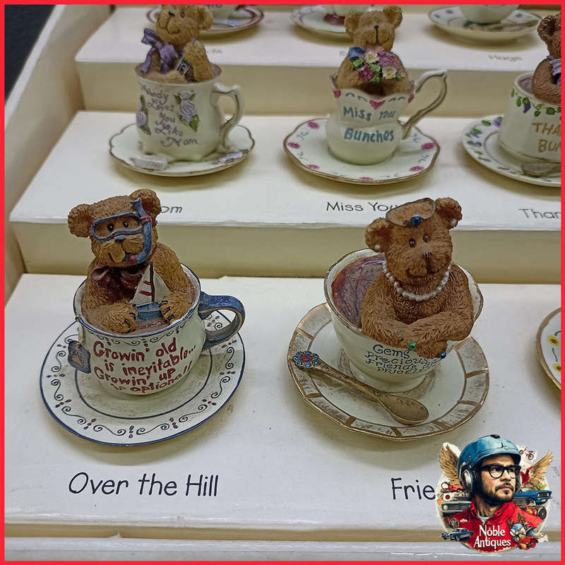12x Boyd's Bear Teabearies Collection Store Display