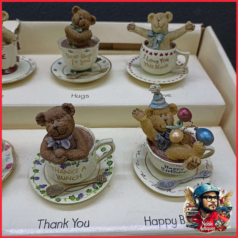 12x Boyd's Bear Teabearies Collection Store Display