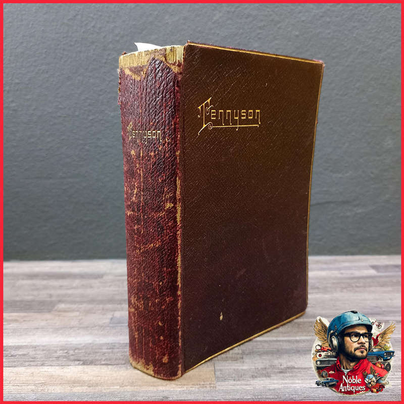 1907 Leather Bound The complete Works of Alfred Lord Tennyson
