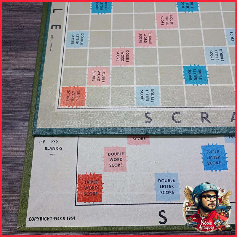 Vintage Boxed Scrabble Family Board Game