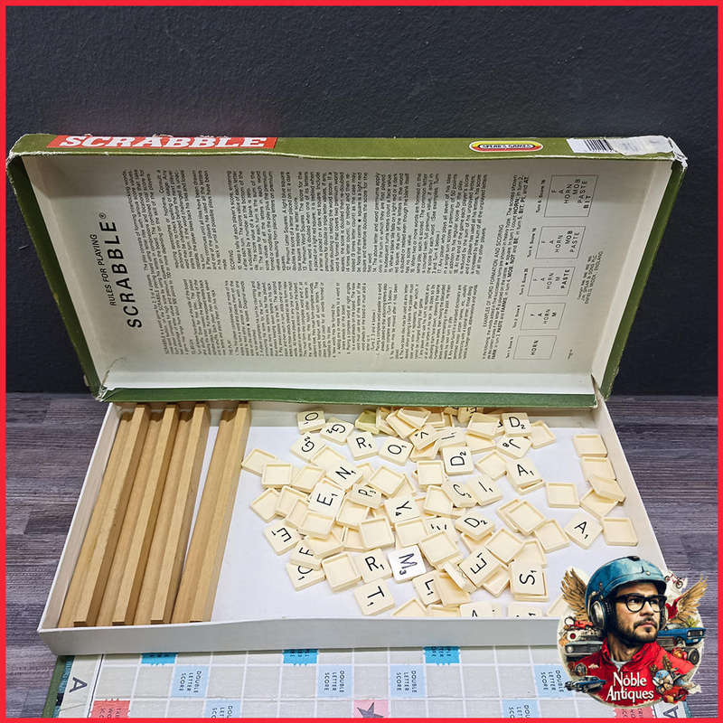 Vintage Boxed Scrabble Family Board Game