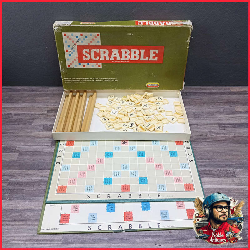 Vintage Boxed Scrabble Family Board Game
