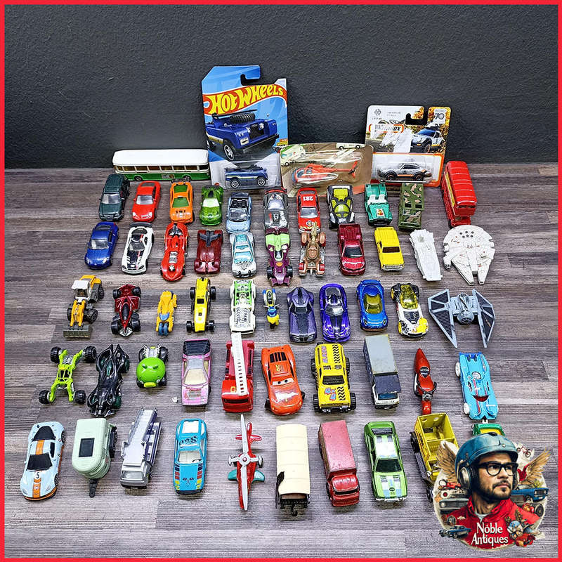 Massive 1:64 Die Cast Car Mix - Hotwheels, Matchbox