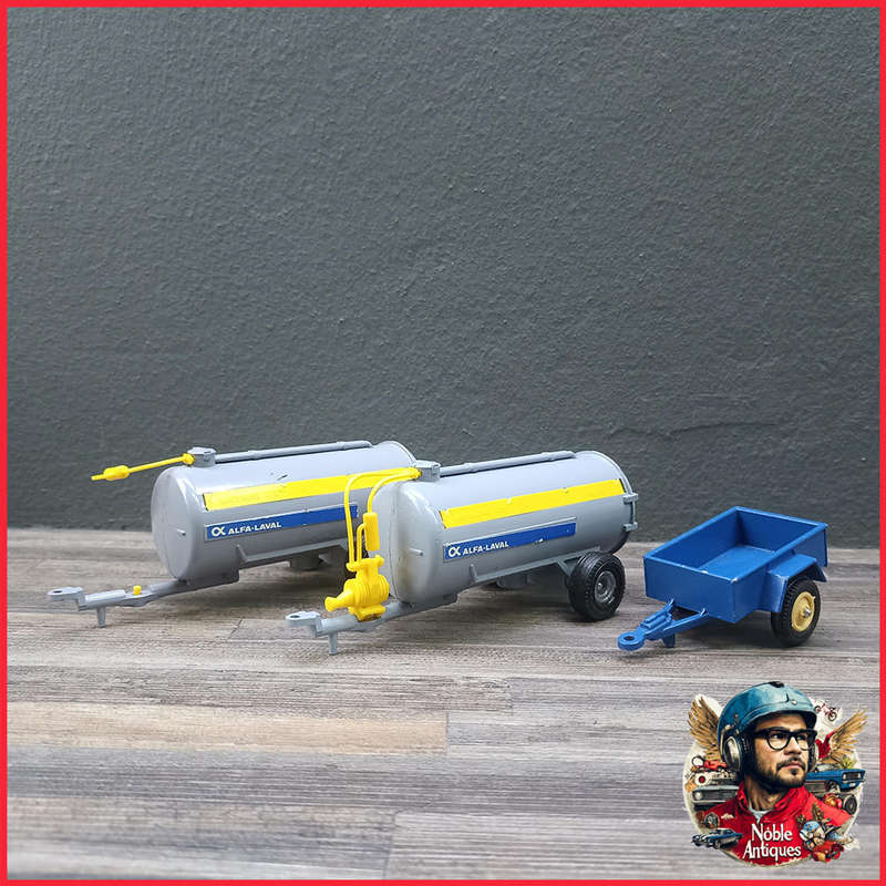 Vintage Britains Steel Tanker and Trailer