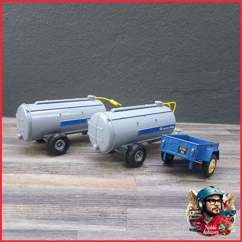 Vintage Britains Steel Tanker and Trailer