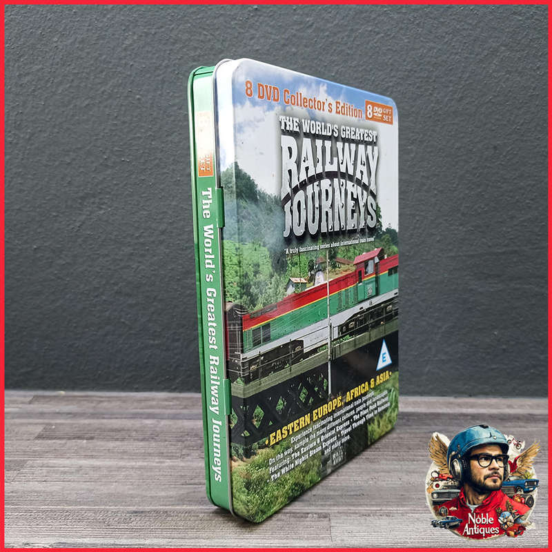 8 DVD Tinned Collector's Edition The world's great Railway Journeys