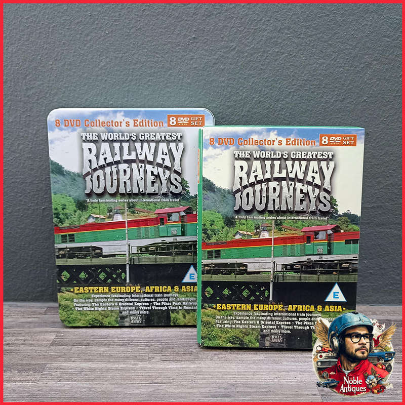 8 DVD Tinned Collector's Edition The world's great Railway Journeys