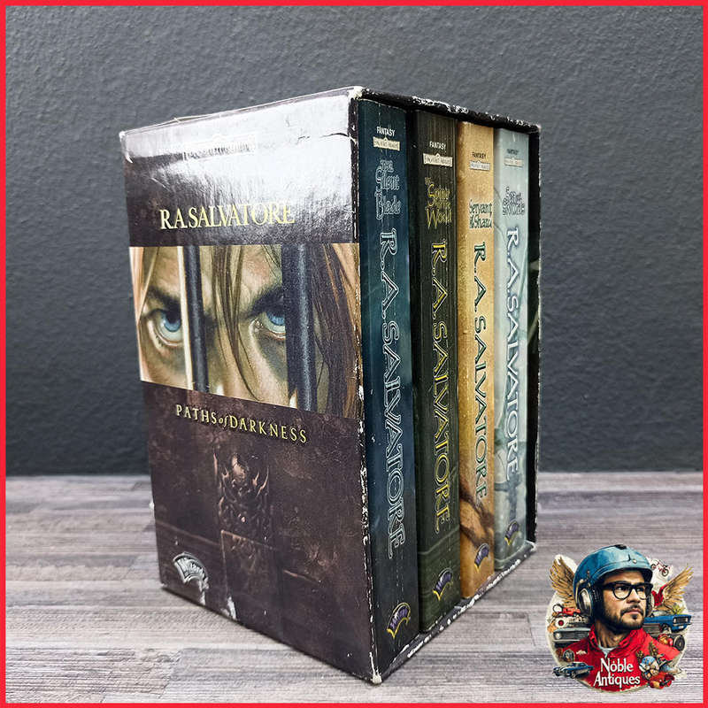 Boxed Paths of Darkness Novel series by R. A. Salvatore