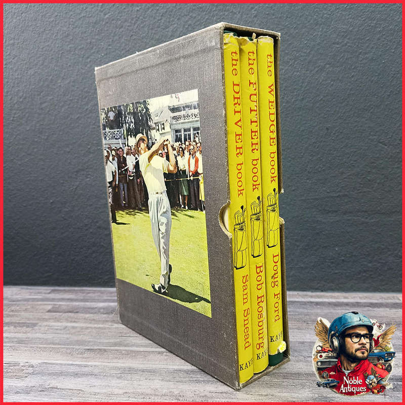 Boxed 1963 Golf Digest Trilogy by Sam Snead