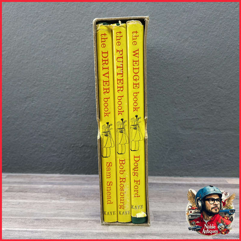 Boxed 1963 Golf Digest Trilogy by Sam Snead
