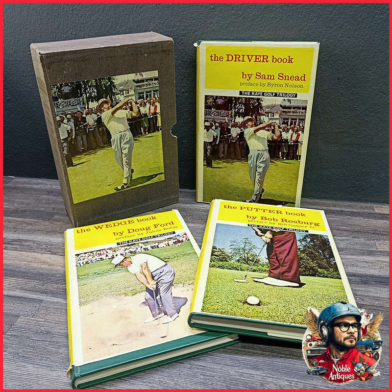 Boxed 1963 Golf Digest Trilogy by Sam Snead
