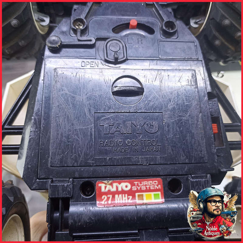 Original Boxed 80's Taiyo Japan RC 1/14 scale Aero Grabber Buggy 4WD NOT TESTED
