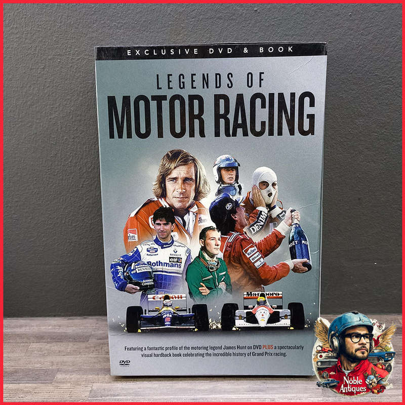 Legends Of Motor Racing Exclusive DVD And Book Box Set