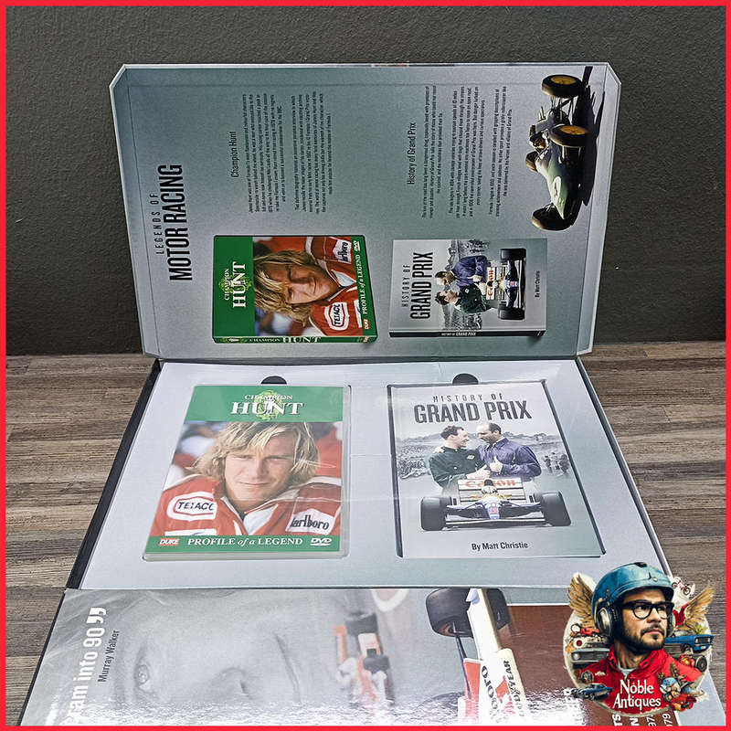 Legends Of Motor Racing Exclusive DVD And Book Box Set