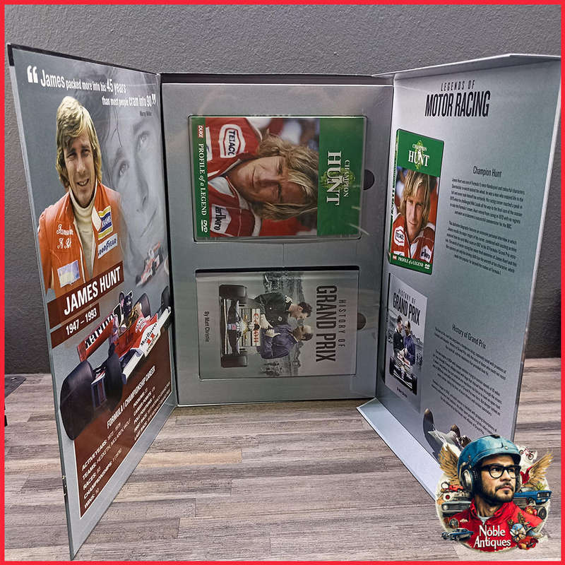 Legends Of Motor Racing Exclusive DVD And Book Box Set