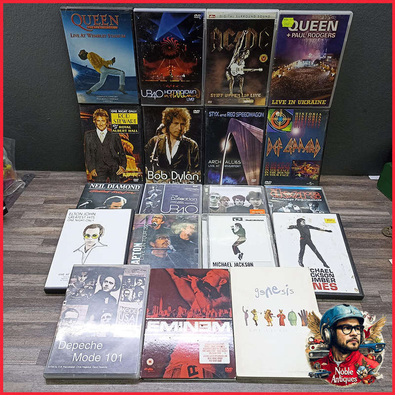 Must Have Rock and Roll DVD Music Collection