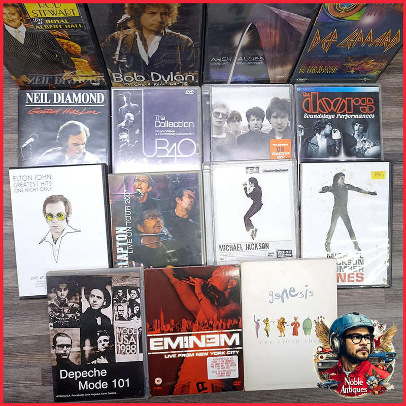 Must Have Rock and Roll DVD Music Collection
