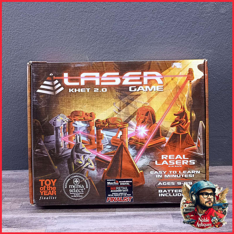 Boxed Laser Board Game Khet 2.0 Strategy 2010 Innovation Toys Complete