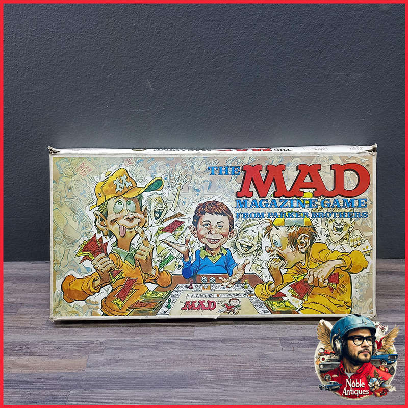 Complete Boxed Vintage 1979 Parker Brothers MAD Magazine Board Game