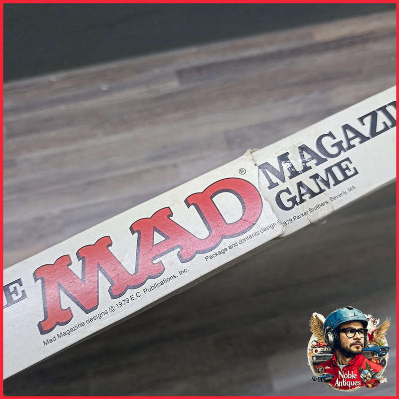 Complete Boxed Vintage 1979 Parker Brothers MAD Magazine Board Game