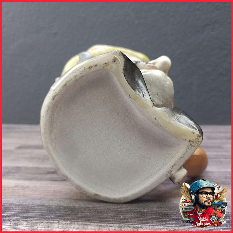 Vintage Handpainted Toby-style Character Mug