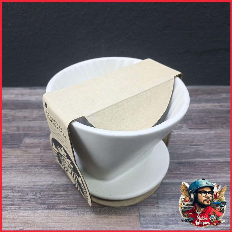 NEW Starbucks Pour-Over Ceramic Brewer Drip Coffee Maker