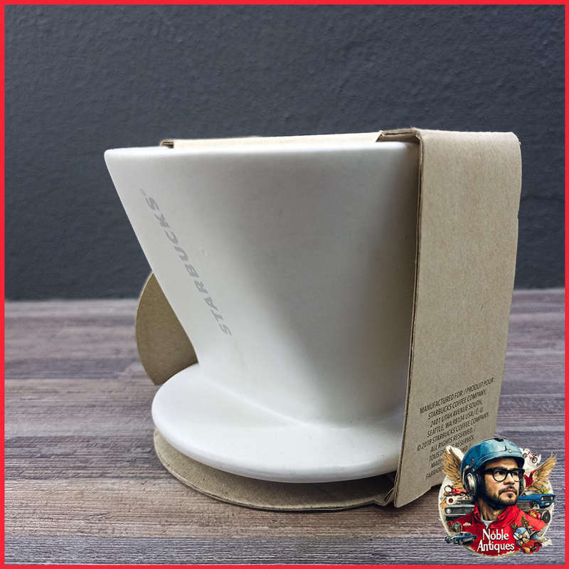 NEW Starbucks Pour-Over Ceramic Brewer Drip Coffee Maker