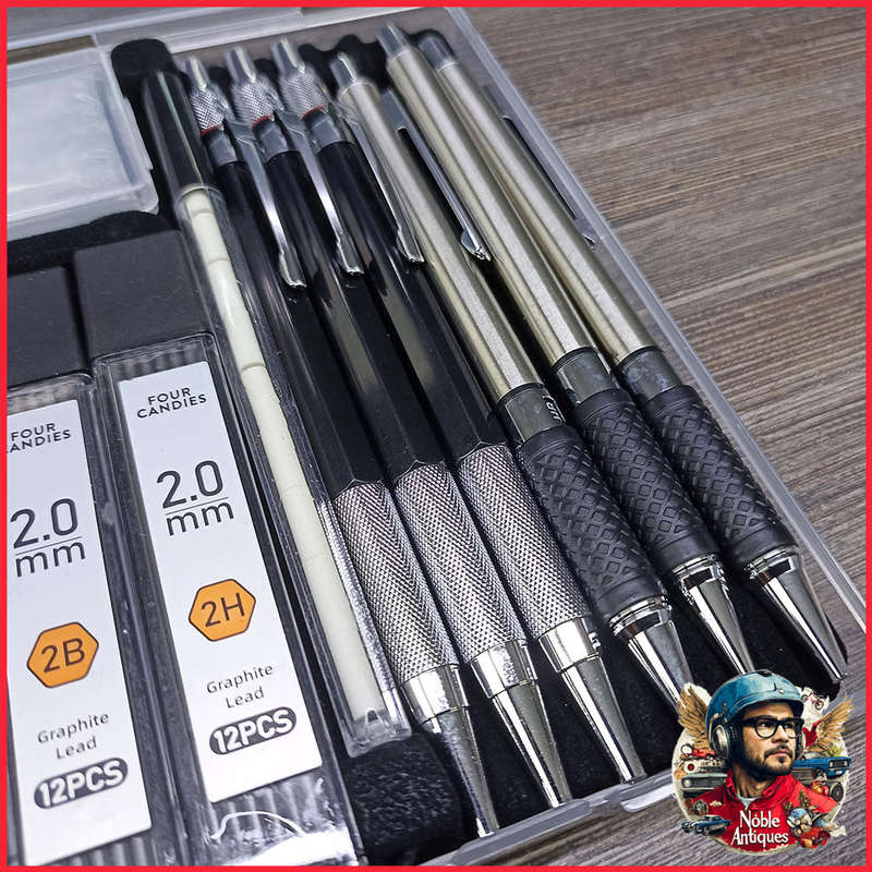 Original Cased Mechanical Pencil Set