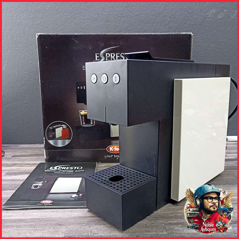 Original Boxed K-fee Espresto Square ID Capsule Coffee Machine