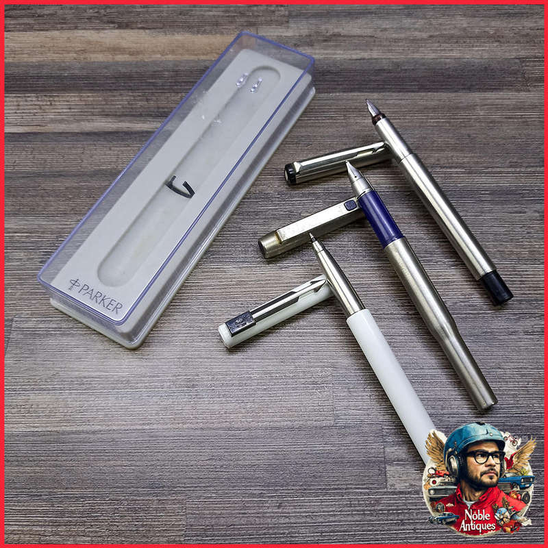 Genuine Parker Fountain and Ball Pint Pens