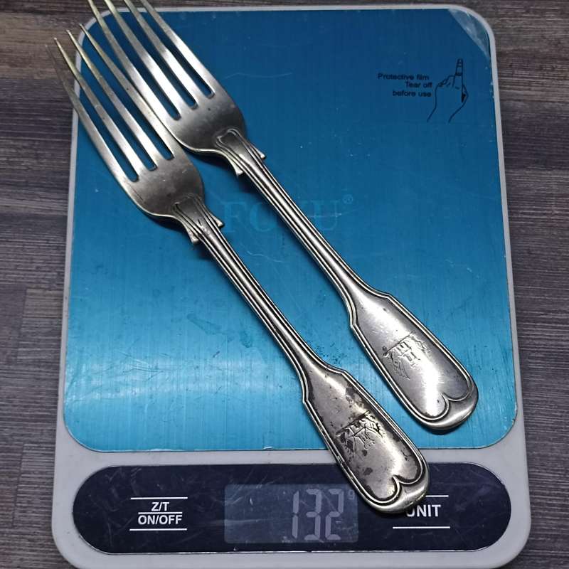 Antique Sterling Silver Cutlery Collection 157g