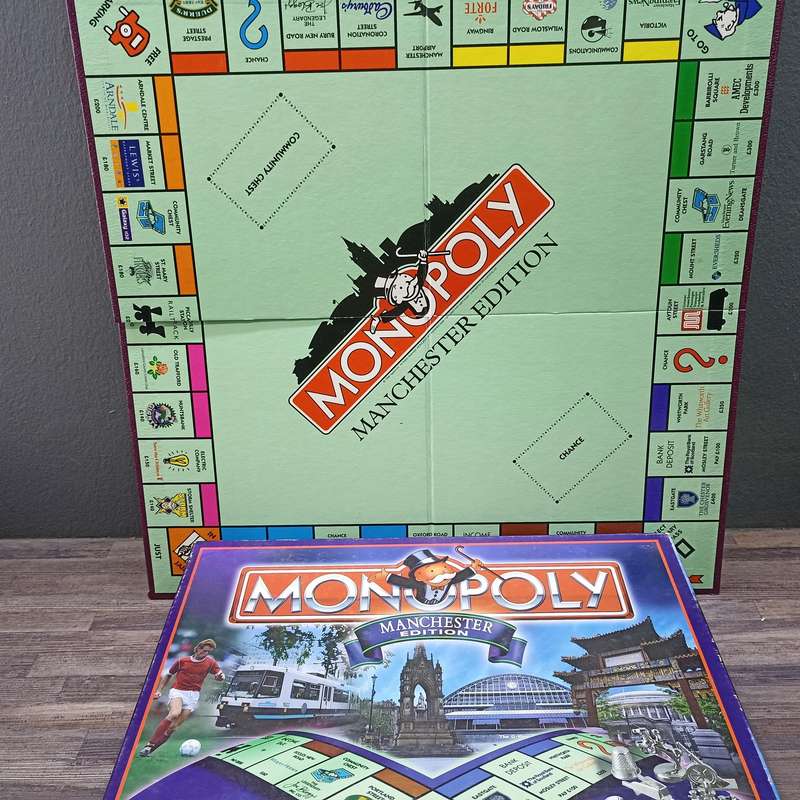Monopoly Manchester Edition board game