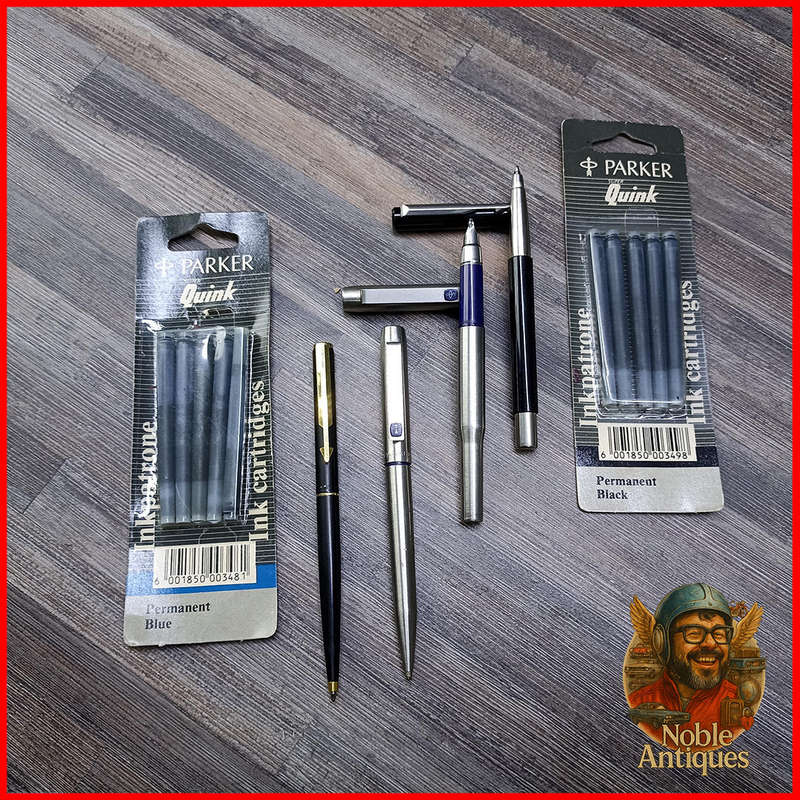 Original Parker Refill, Ball Point, Fountain and Pencil Collection